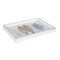 Amanti Art Decorative Wood Tray 13"x19" featuring 'Natural Swatches' by Wild Apple Portfolio by Wild Apple Portfolio Framed Art Print